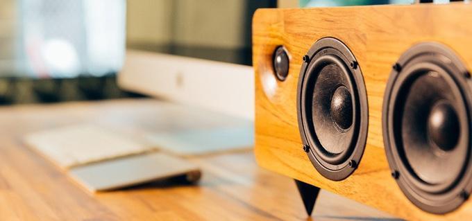 Minfortin puinen 2.1 stereokaiutin