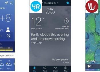 Kolme parasta sääsovellusta
