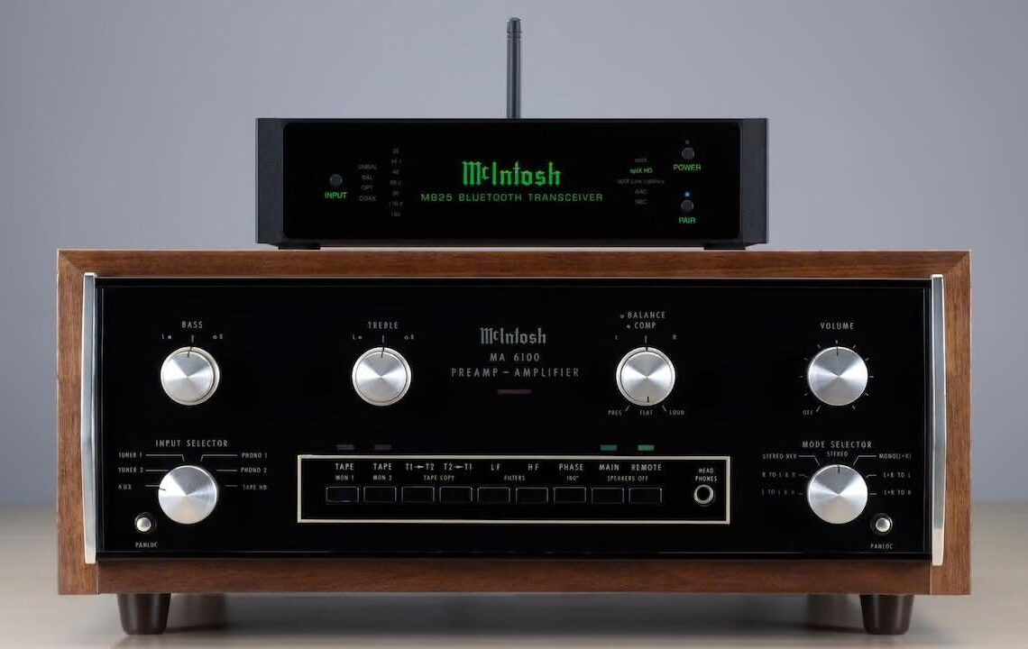 McIntoshin uusi MB25 Bluetooth vastaanotin