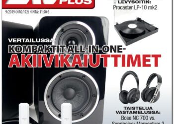 Uusi AVPlus 9/2019 on ilmestynyt – tarjolla rutkasti kaiuttimia älyllä ja ilman, vastamelukuulokkeiden parivertailu ja opastusta vinyylin maailmaan