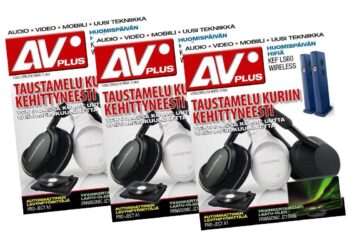 Uusi AVPlus 5/2022 on ilmestynyt – Vertailussa tuoreimmat vastamelukuulokkeet, Argon Fenris -aktiivikaiuttimet ja HIFI2022 -hifimessujen ennakkokatsaus