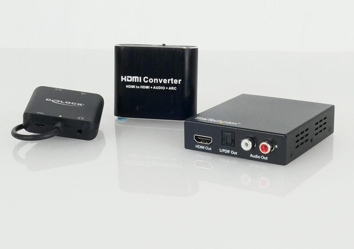 Kokeilussa HDMI-äänierottajat/-jakajat: Miten televisioon saa säädettävän kuuloke- ja äänilähdön?