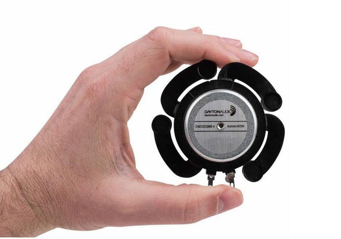 Muuta värähtelijällä taulu tai jopa mikroaaltouuni kaiuttimeksi