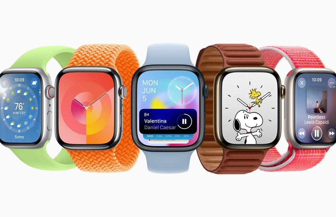 Applen watchOS 10 käyttöjärjestelmä