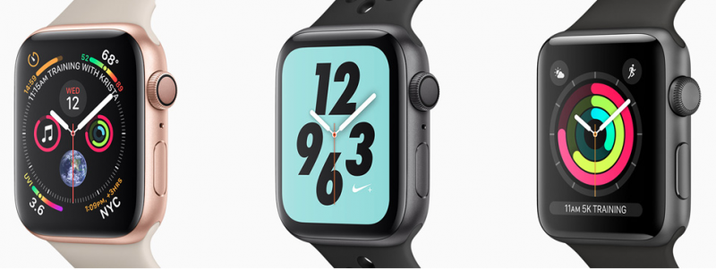 Apple Watch Series 4 -älykello sai lisää kokoa ja tehoa – EKG-mittaus ei ainakaan toistaiseksi käytössä Suomessa