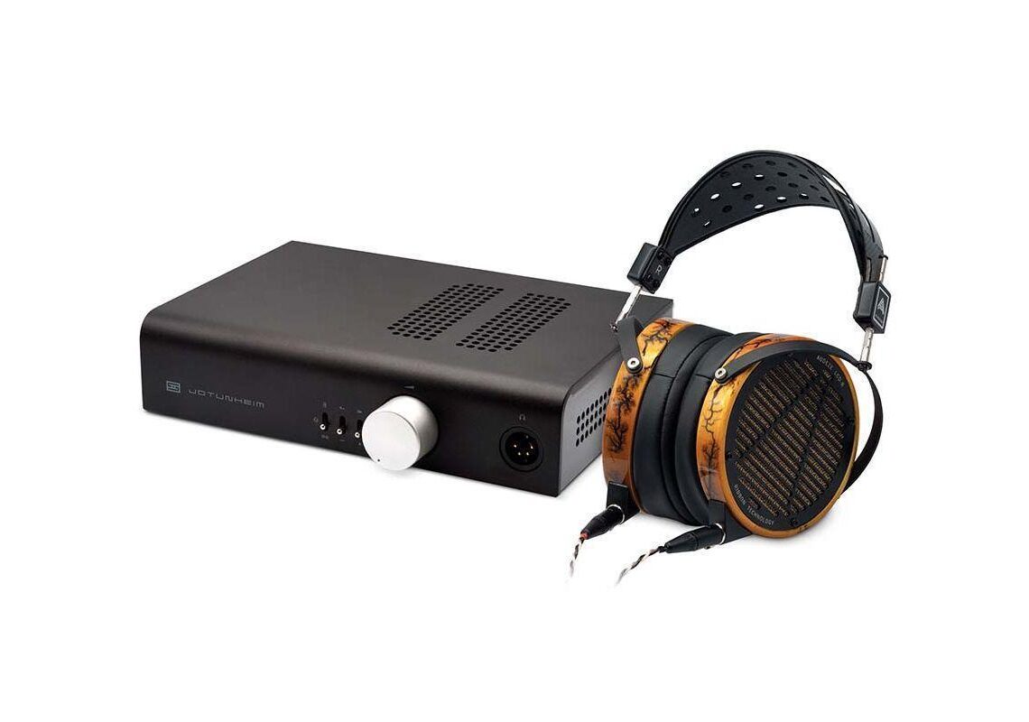 Audezelta nauhakuulokkeet dedikoidulla vahvistimella