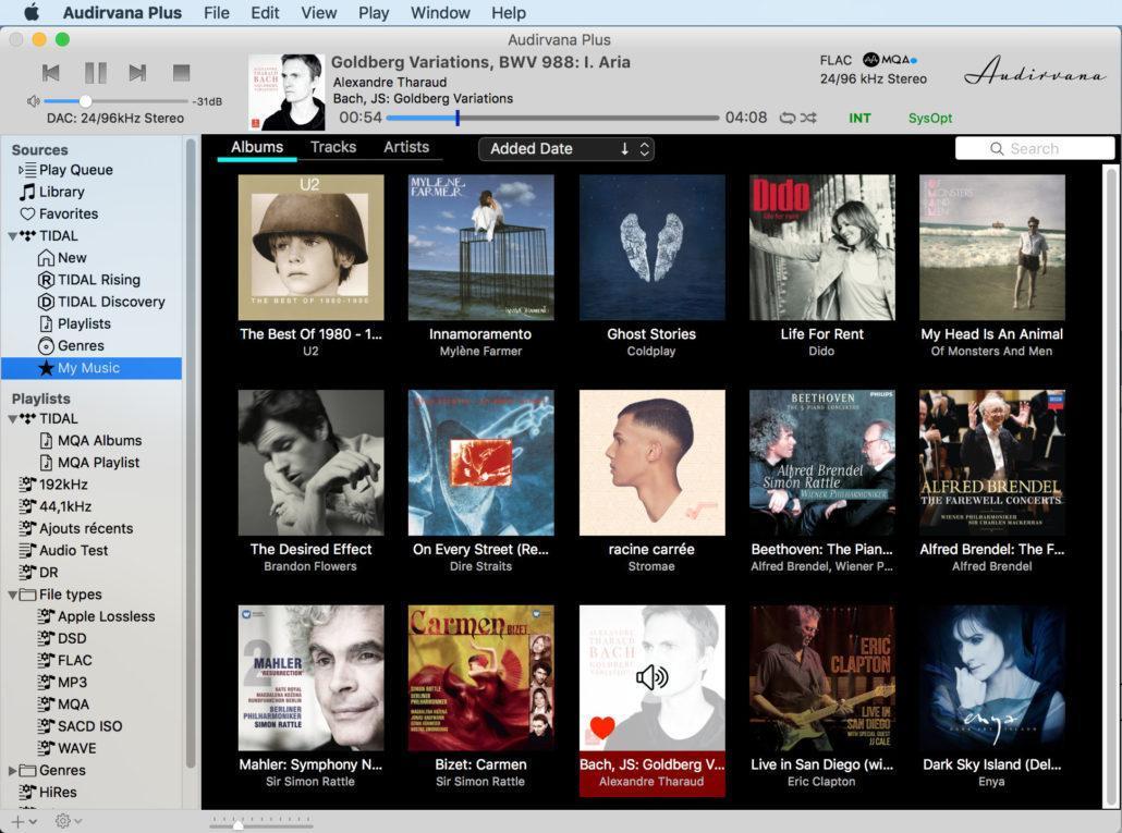 Audirvana Plus -toisto-ohjelma uudistui