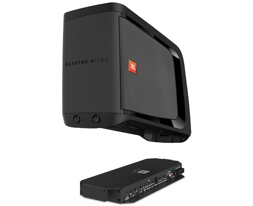 JBL:n subbaritelakalla helppoa bassoa autoon