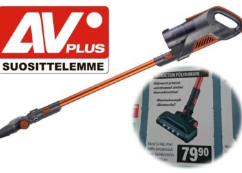 Alle 80 eurolla ”Dyson-tyyppinen” ladattava ja pölypussitton varsi-imurin – Ja laite yllätti todella positiivisesti
