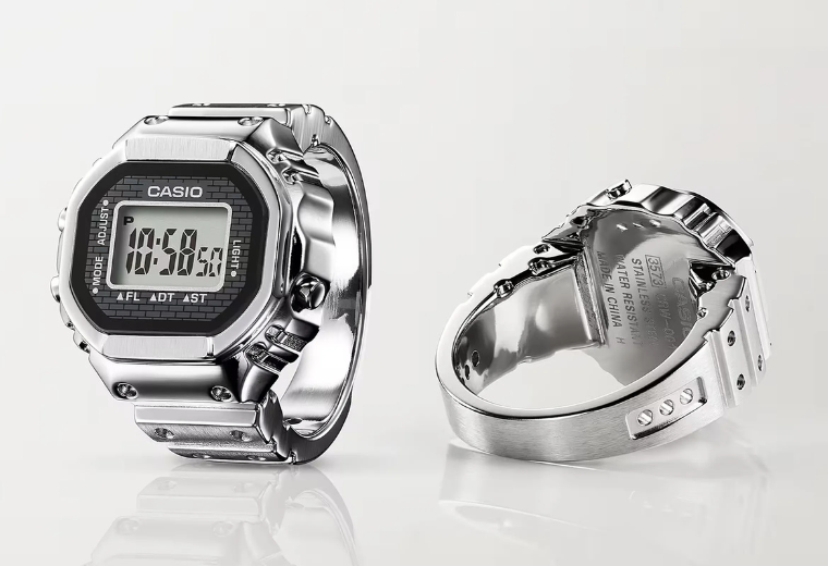 Casion uutuus CRW-001: Sormuskello, joka yhdistää kompaktin muotoilun ja digitaalisen ajanäytön