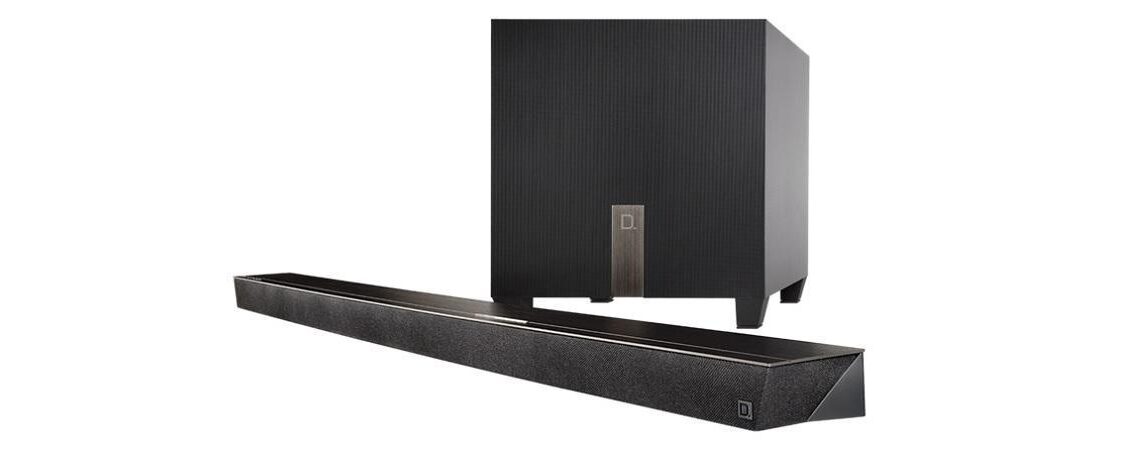 Definitive Technology Studio Slim 3.1 Soundbar sisäänrakennetulla Chromecastilla