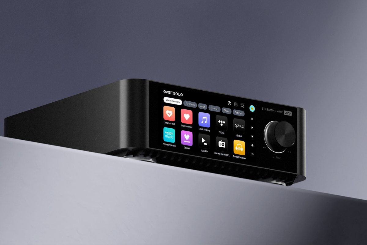 Eversolo Play – Tyylikäs striimaava vahvistin moderniin äänentoistoon