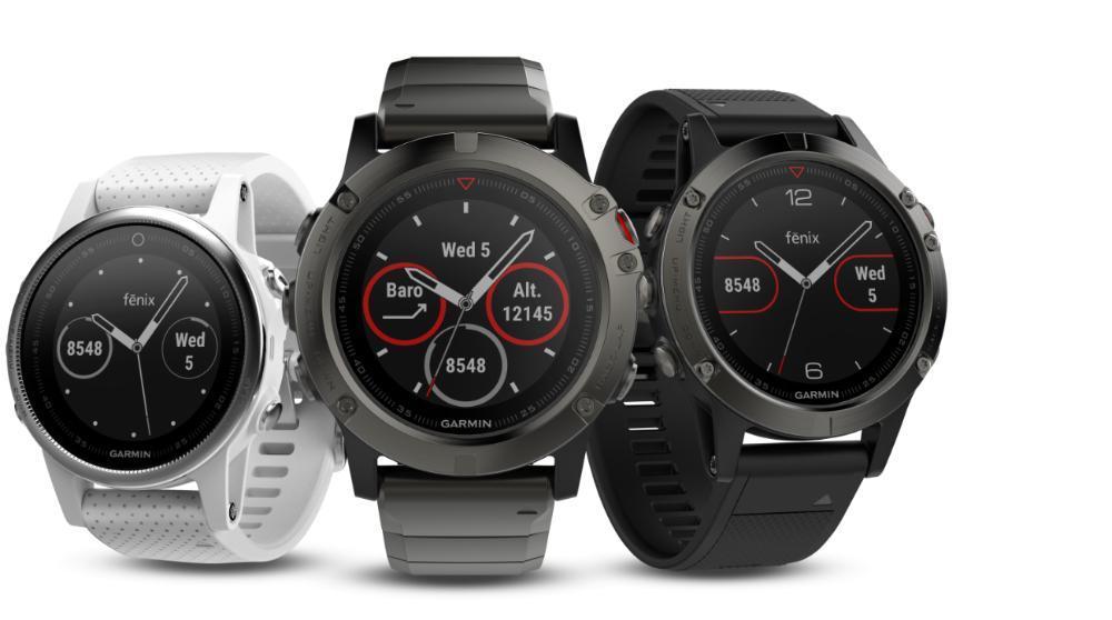 Garmin Fenix 5 -sarja – Komea ranteessa, kätevä luonnossa