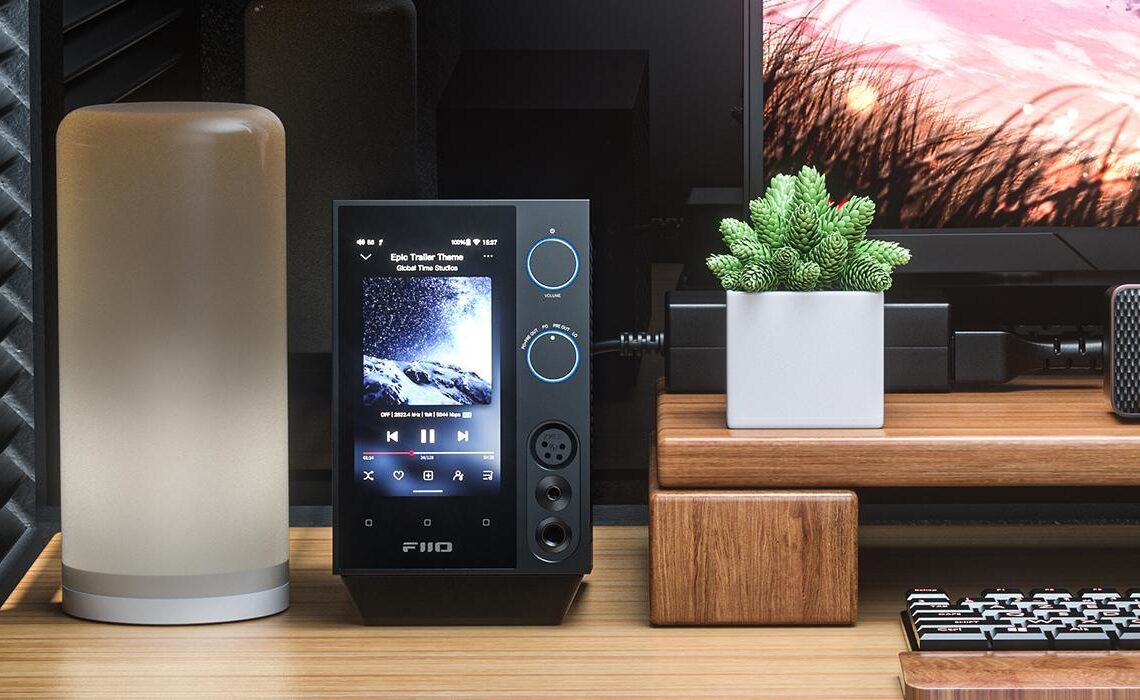 FiiO esitteli Android-pohjaisen digitoistimen ja kuulokevahvistimen työpöytäkäyttöön