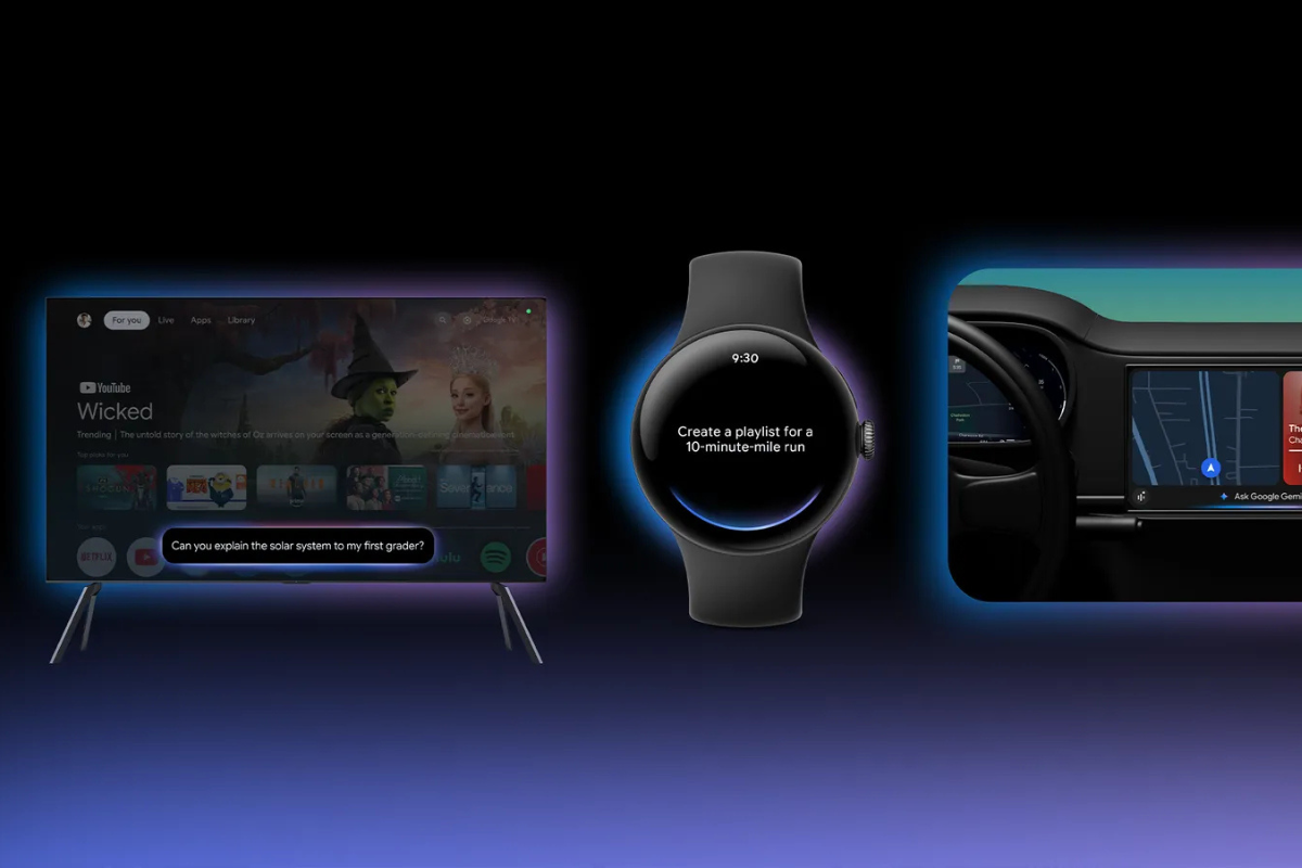 Gemini-tekoälyä aletaan käyttää Google TV:ssä ja Android Autossa