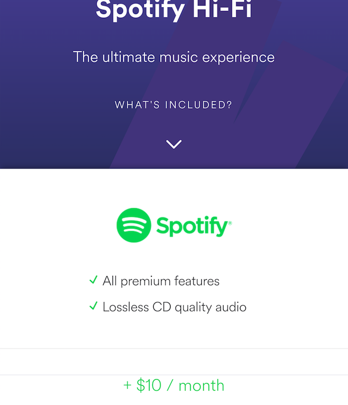 Spotify kokeilee hävikitöntä striimausta