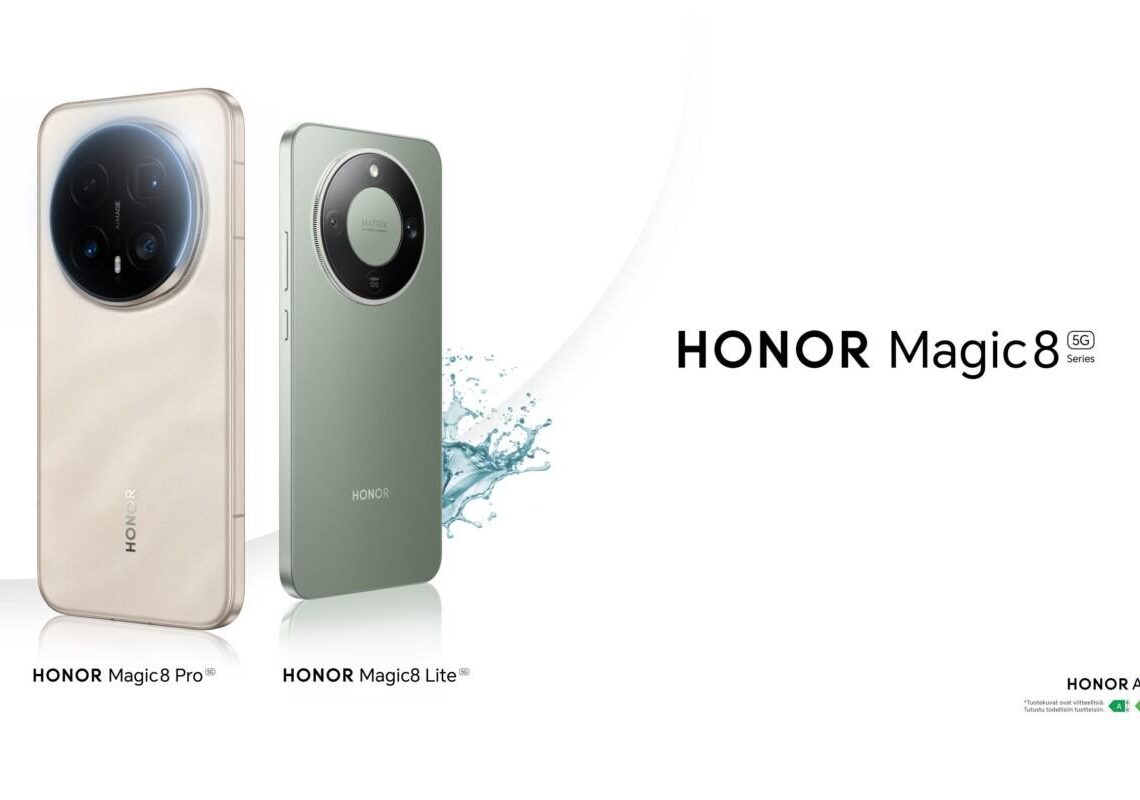 HONORilta kaksi uutta tekoälypuhelinta – Magic8 Lite ja Magic8 Pro