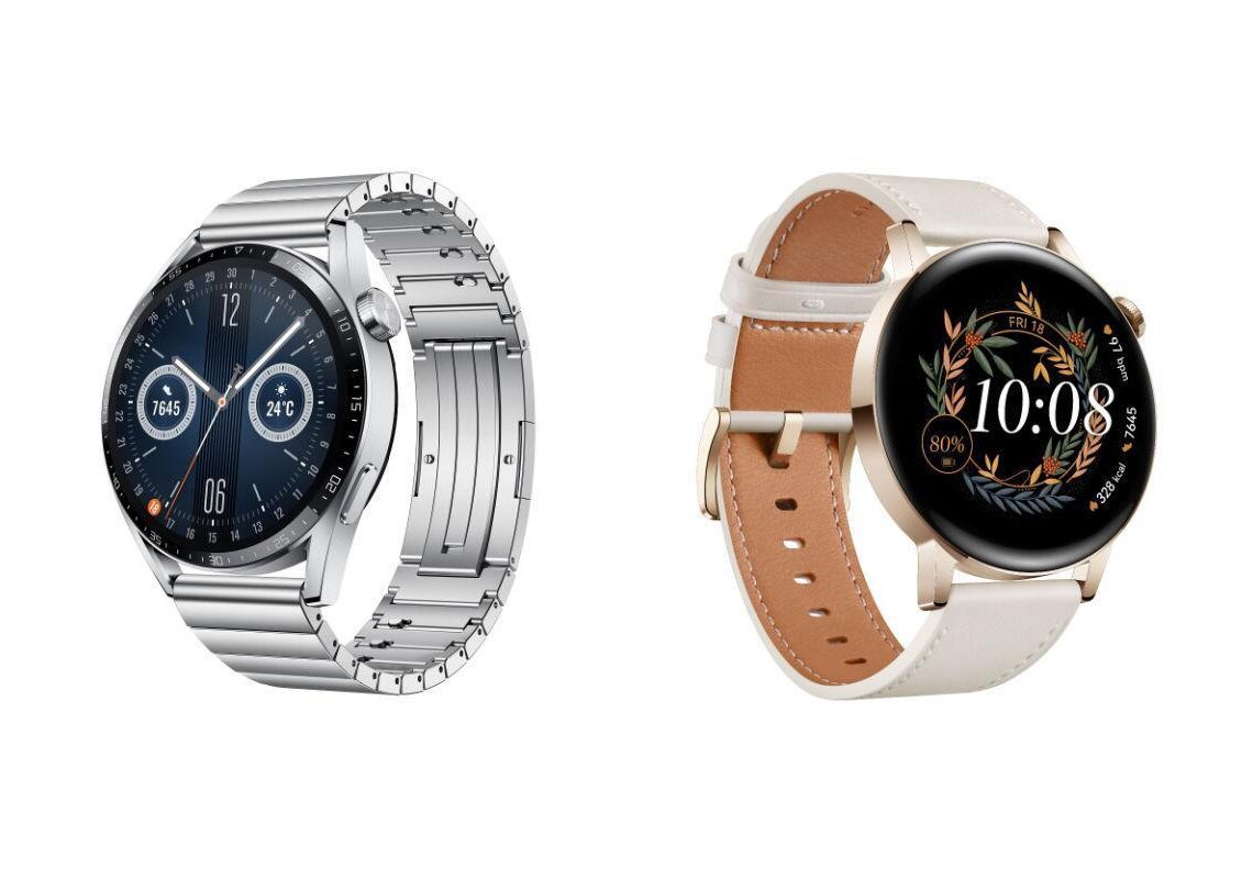 Huawei esitteli kaksi uutta kelloa Watch GT 3 -mallistoon