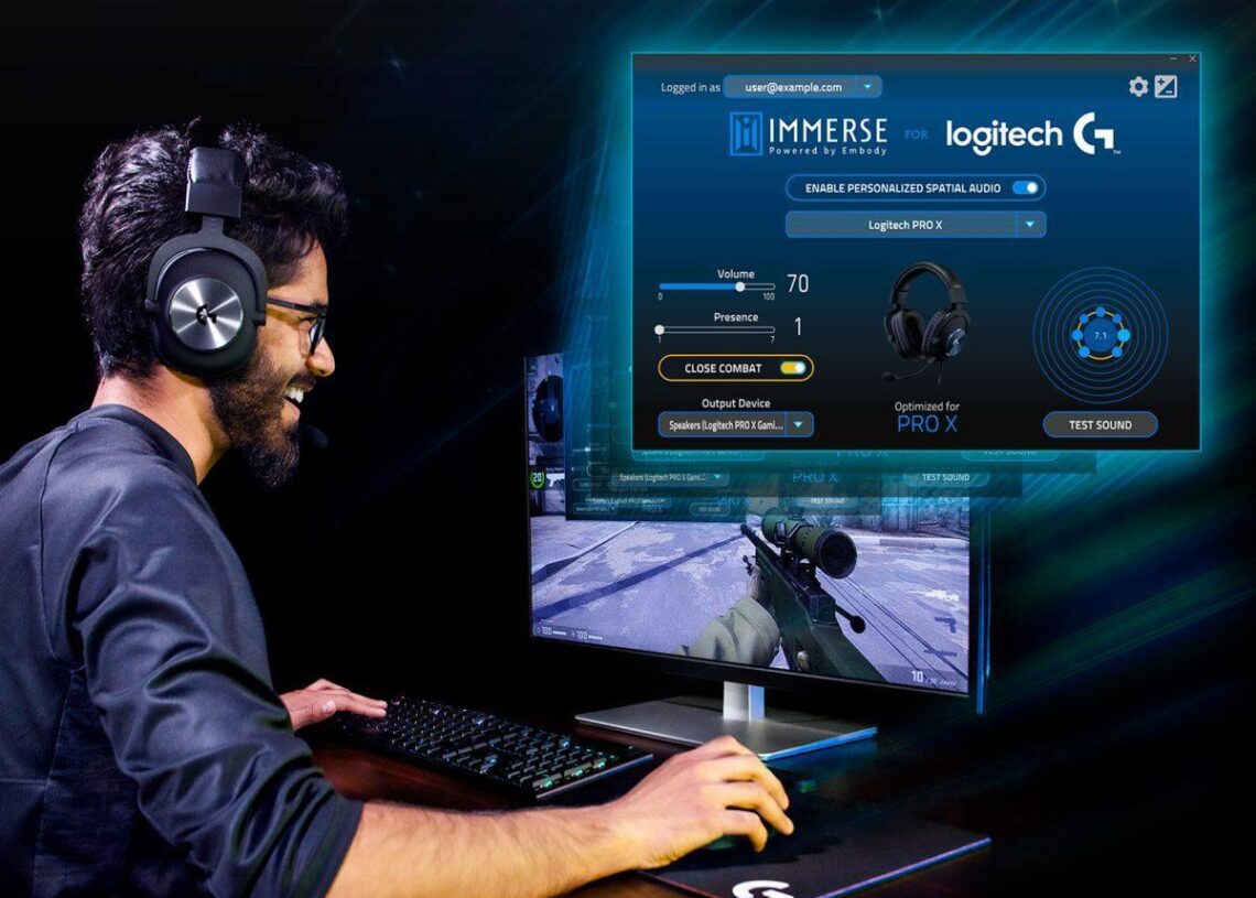 Logitech tuo G-pelikuulokkeisiinsa Immerse-tilaäänen – räätälöityy korvasta otettavan kuvan perusteella
