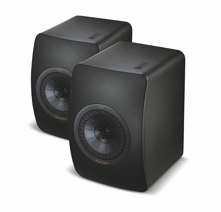 KEFin kaiuttimet taas kokomustissa