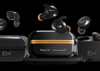Klipsch julkisti McLaren Racingin kanssa suunnitellut täyslangattomat kuulokkeet kovaan menoon