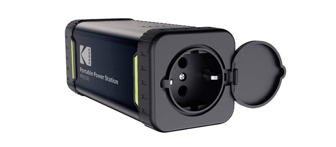 Kodak kannettava latausasema PPS100 – Pistorasia aina mukana