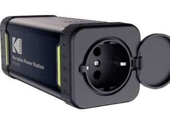 Kodak kannettava latausasema PPS100 – Pistorasia aina mukana