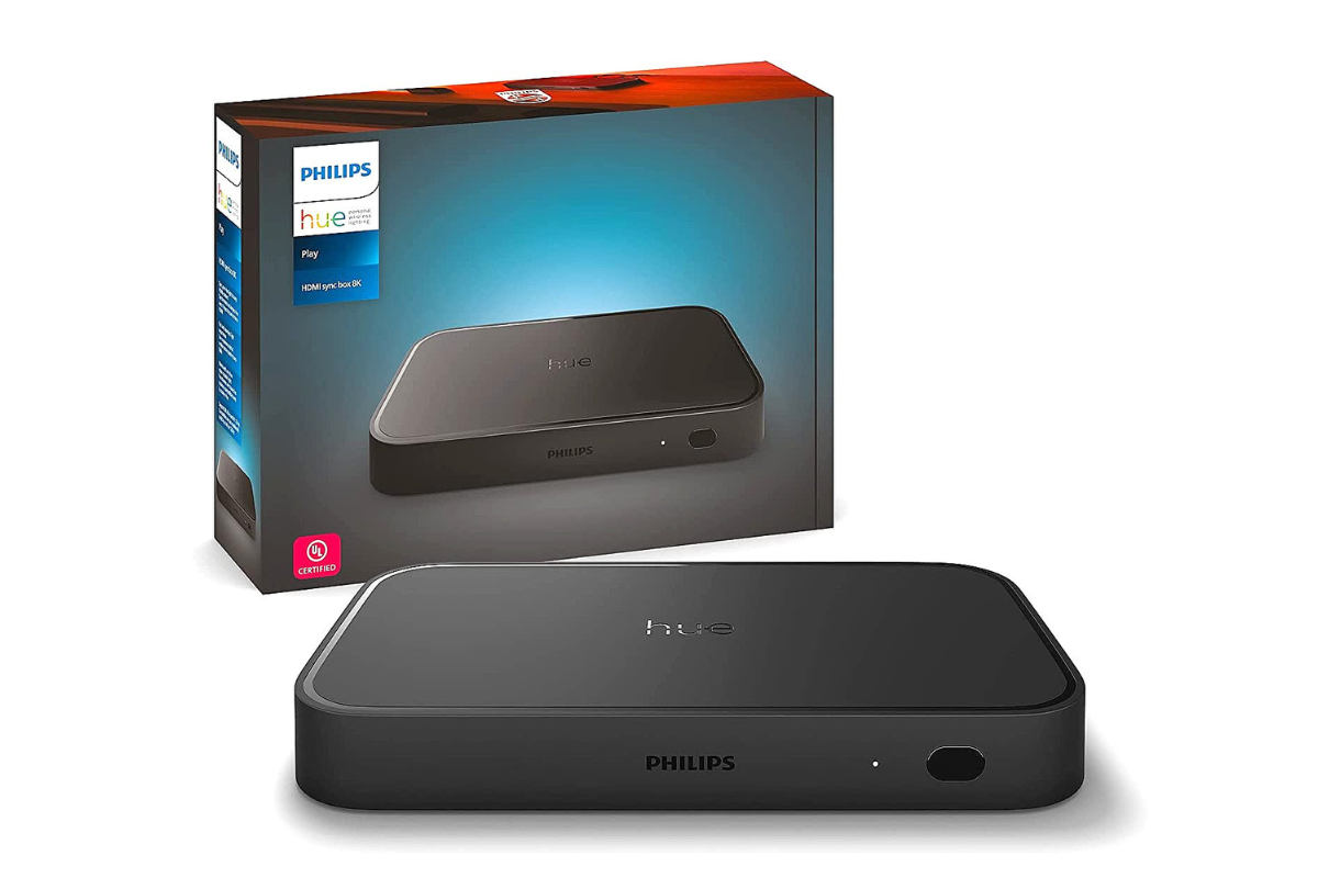 Philips Hue Play HDMI Sync Box – Ambilight-tehostevalaistus kaikkiin televisioihin ja kotiteatteriin