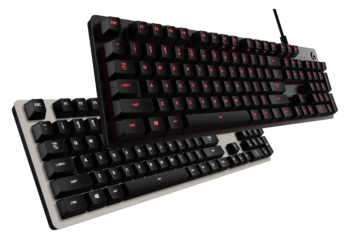 Logitechilta uusi metallikuorinen pelinäppäimistö mekaanisilla kytkimillä