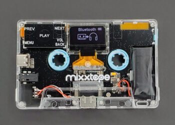 MIXXTAPE on C-kasetin muotoinen digitaalinen musiikkisoitin – jota voi käyttää myös kasettina!