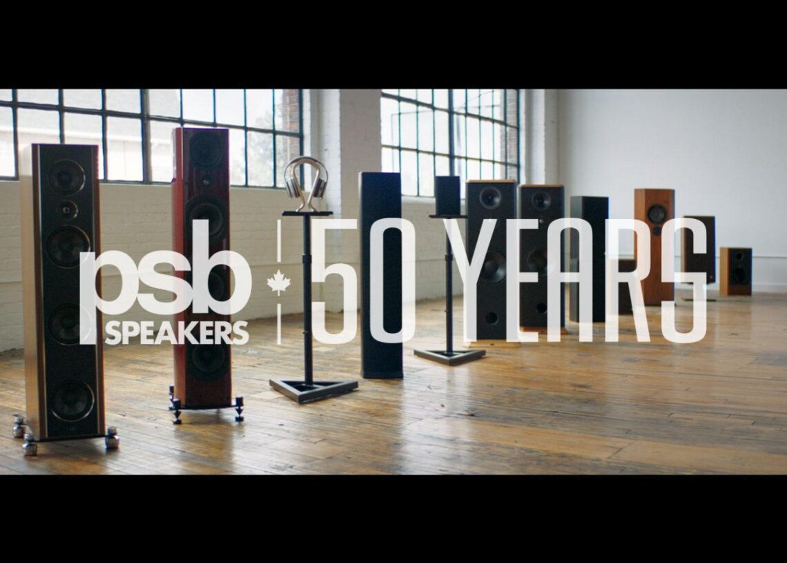 PSB Speakers juhlistaa 50-vuotista historiaansa kahdella videolla