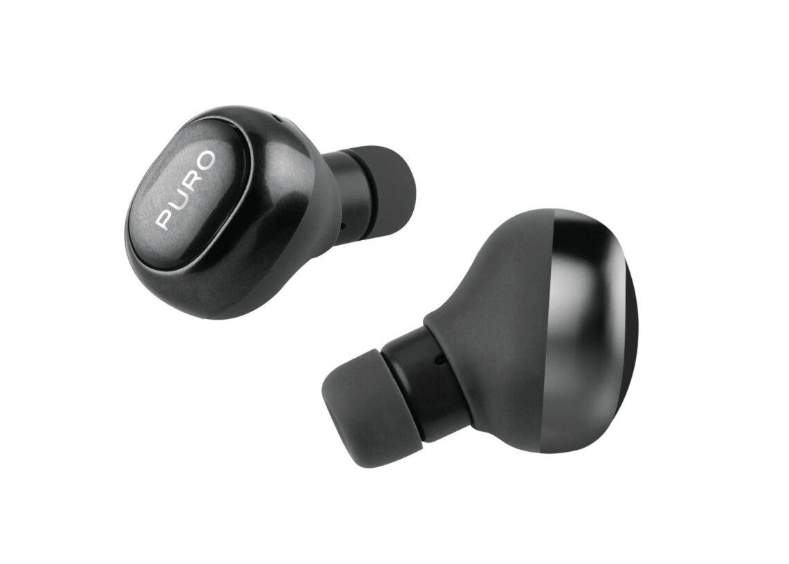 Italialaiselta PURO:lta täyslangattomat nappikuulokkeet