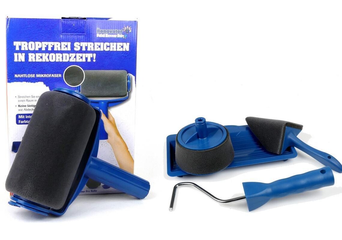 Pikaremontti ilman maalin roiskumista – Totta vai tarua? Kokeilussa Renovator Paint Roller Pro