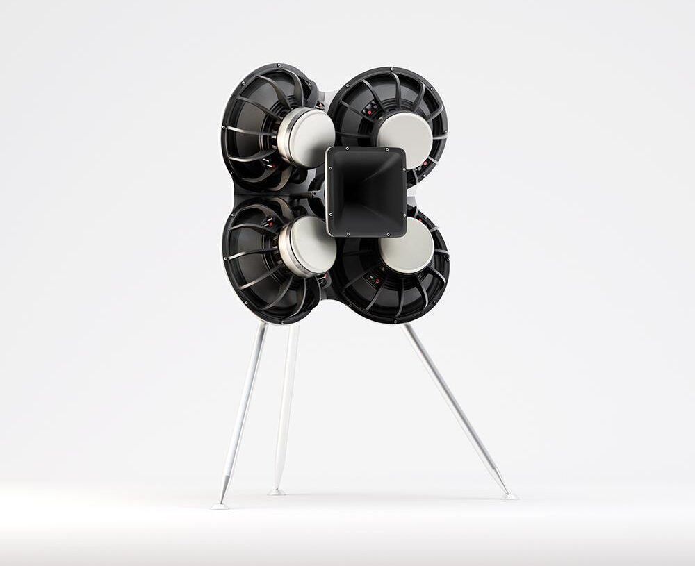 Reflector Bespoke -kaiuttimissa ei ole koteloa