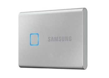 Samsungin SSD T7 Touch – huippunopea ulkoinen NVMe-SSD sormenjälkilukijalla