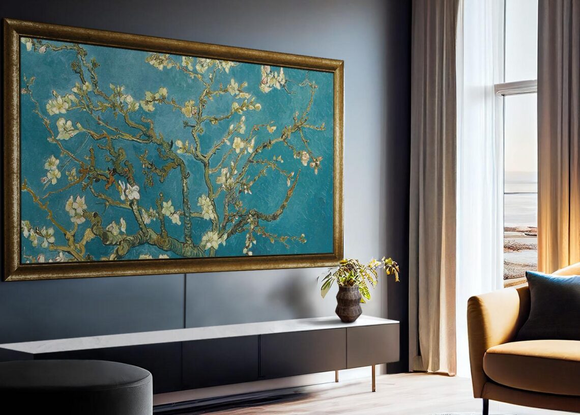 Päivittää kodin ilme television kehyksellä