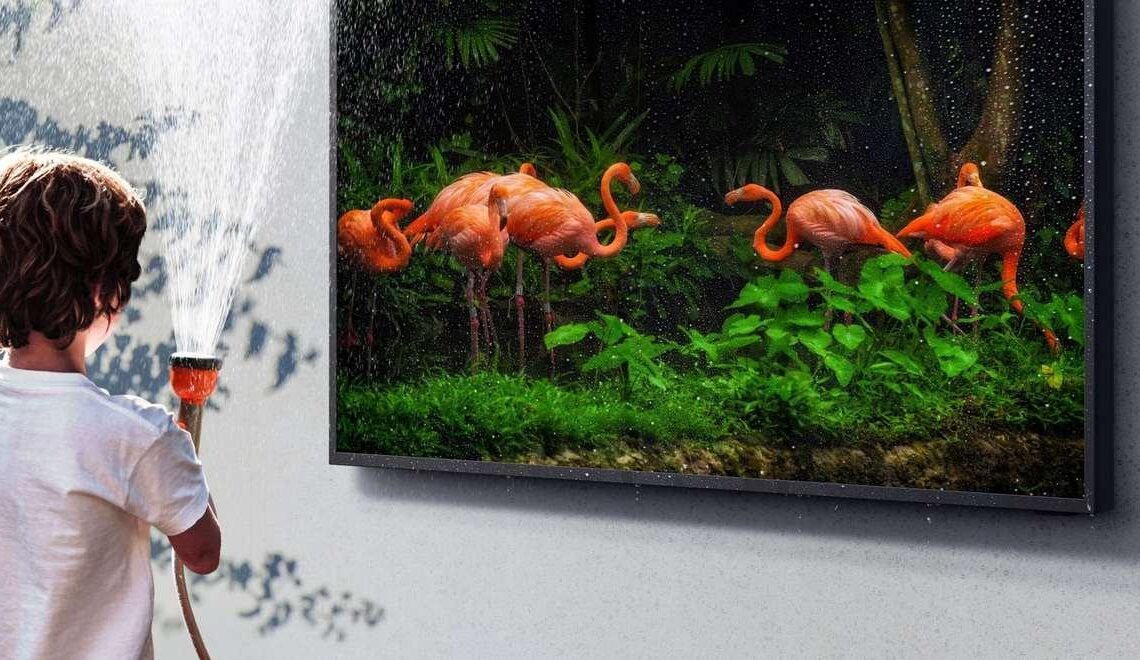 Telkkari terassille – satoi tai paistoi eikä pieni pakkanenkaan haittaa