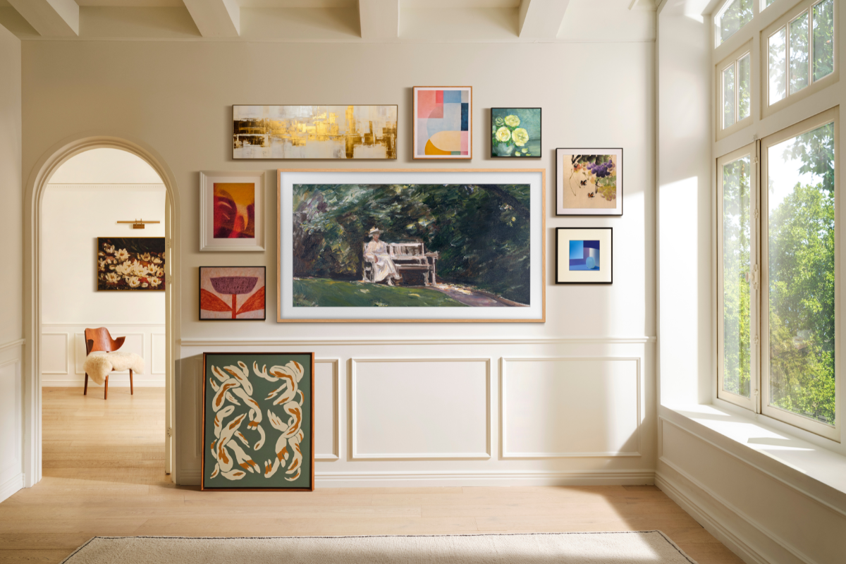 Samsung tuo Suomeen uuden The Frame Pro -taidetelevision