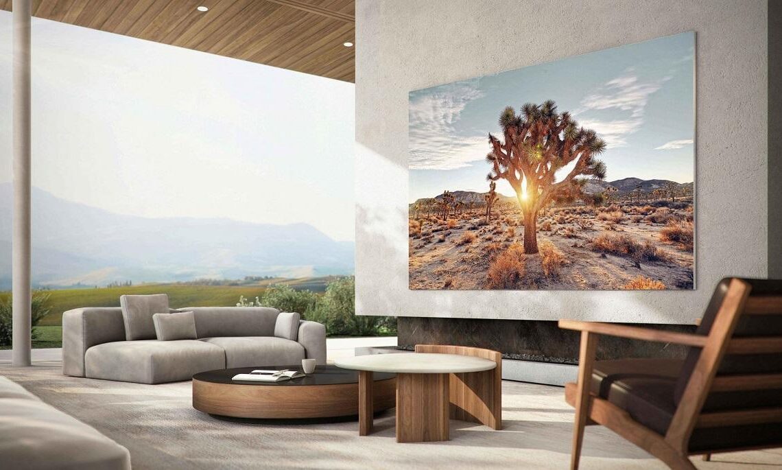 Samsungilta tulossa 110 tuumainen MicroLED -televisio kotikäyttöön