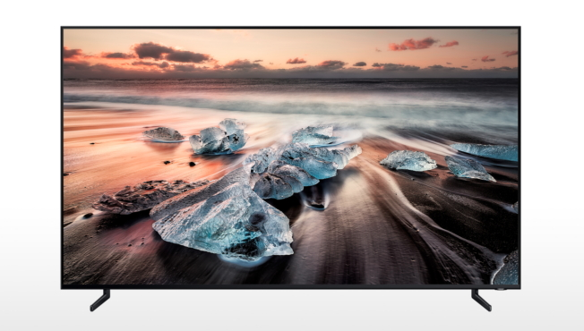 Samsungin 8k-televisio esillä IFA 2018:ssa – kuvanlaatu on parempi, vaikka 8k-materiaali vielä olematonta