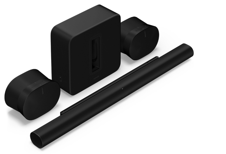 Sonos Arc ja Era 300 – 7.1.4 Dolby Atmos -soundbar-järjestelmä: Kallis, mutta myös hyvä