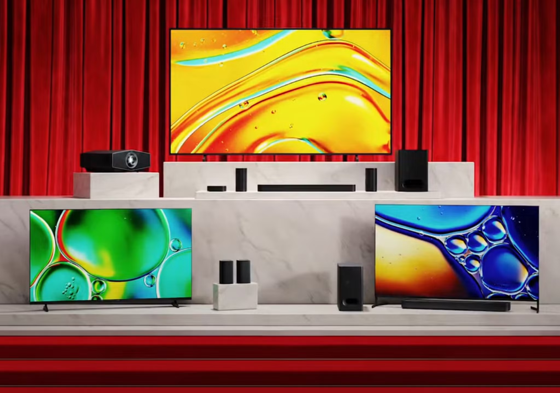 Sony tuo elokuvateatterin olohuoneeseen – BRAVIA 2025 -mallisto uudistui perusteellisesti