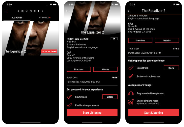 SoundFi-sovellus tuo kuulokkeet elokuvateattereihin – että mitä?