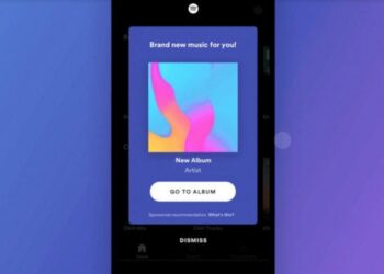 Spotify testaa ilmoituksia artistien uusista kappaleista