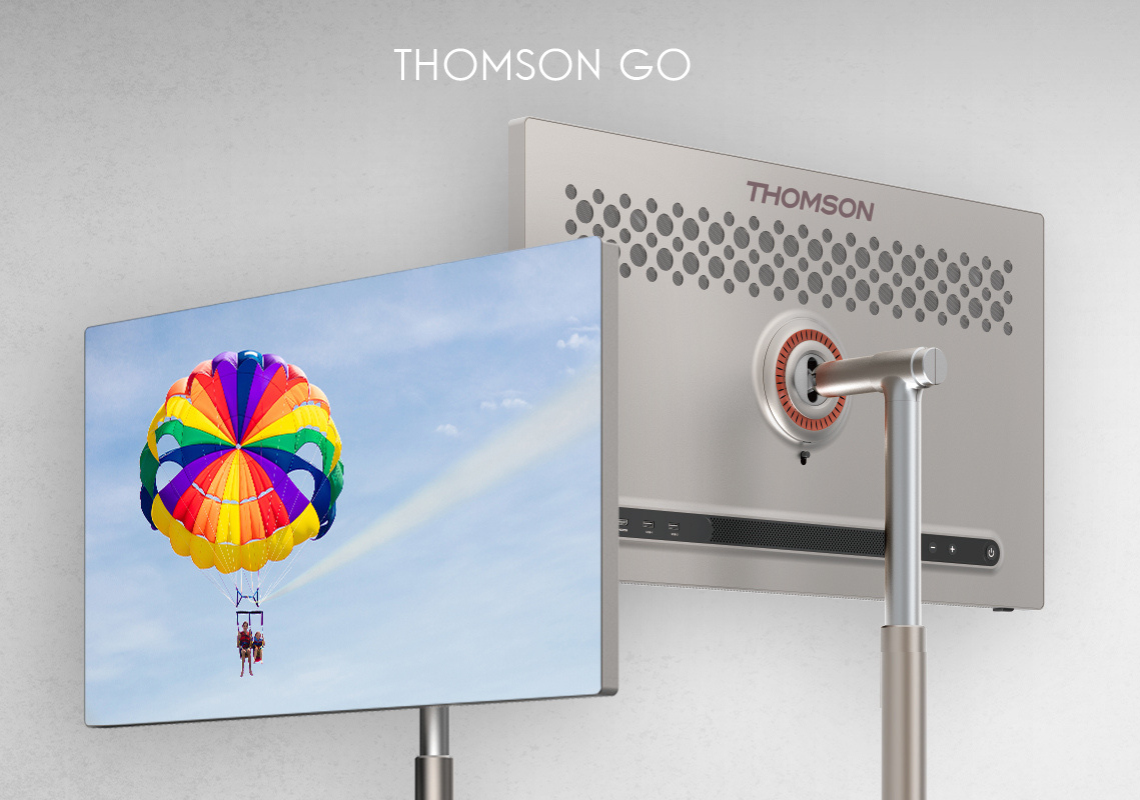 THOMSON Go TV – Liikuteltava televisio kotiin ja työympäristöihin
