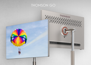 THOMSON Go TV – Liikuteltava televisio kotiin ja työympäristöihin