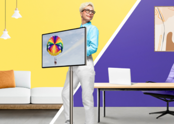 THOMSON esitteli Go Plus -liikuteltavan 32″ Ultra-HD-kosketusnäytön kotiin ja työkäyttöön