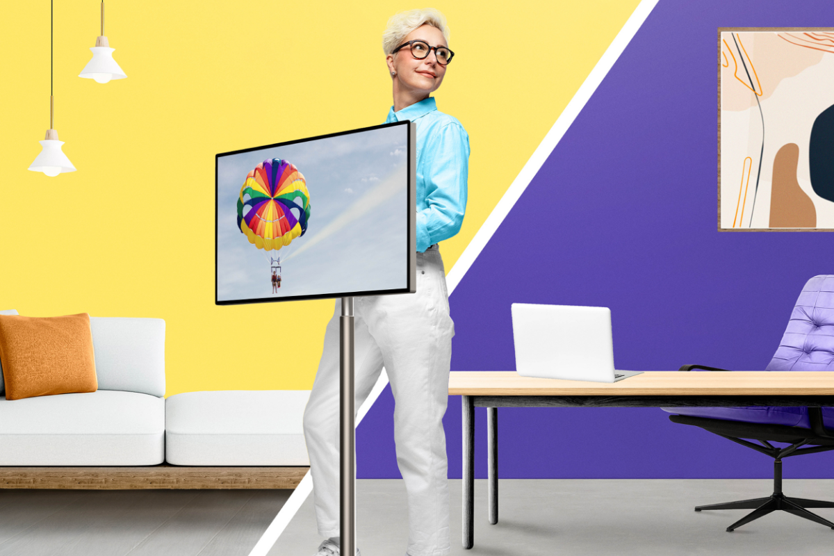 THOMSON esitteli Go Plus -liikuteltavan 32″ Ultra-HD-kosketusnäytön kotiin ja työkäyttöön