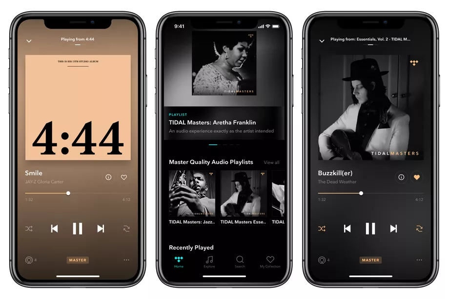 Tidalin Masters-laatu on nyt saatavilla myös iOS-laitteilla