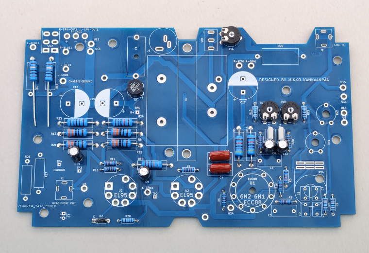 Uraltone EL95 microamp -putkivahvistinrakennussarja